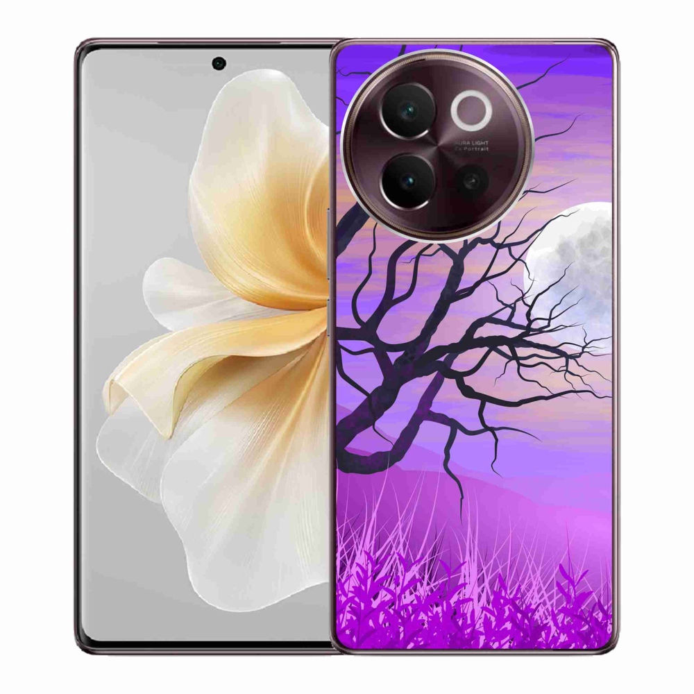 Gél tok mmCase a Vivo V40 Lite 5G-hez - rajzfilmes kidőlt fa