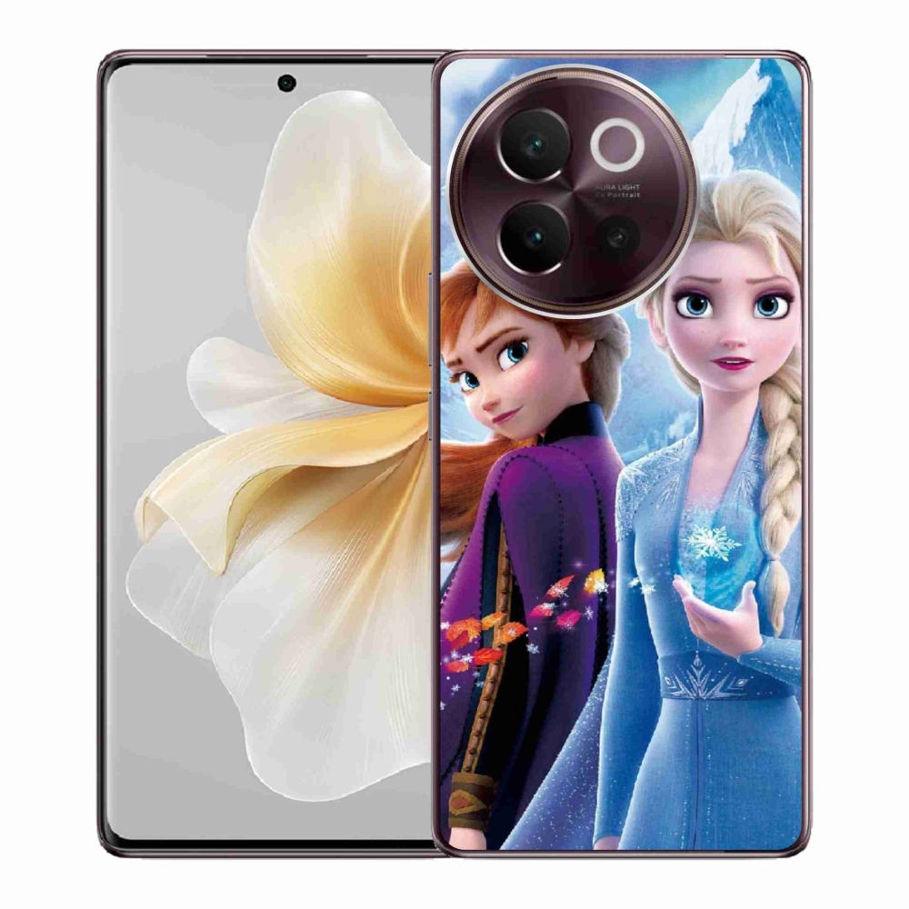 Gélburkolat mmCase a Vivo V40 Lite 5G-n - Ice Kingdom 3