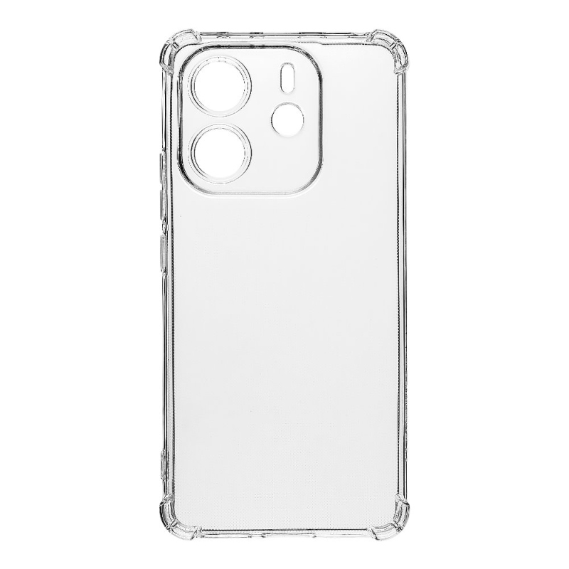 Taktikai TPU Plyo Cover for Xiaomi Redmi Note 14 4G átlátszó