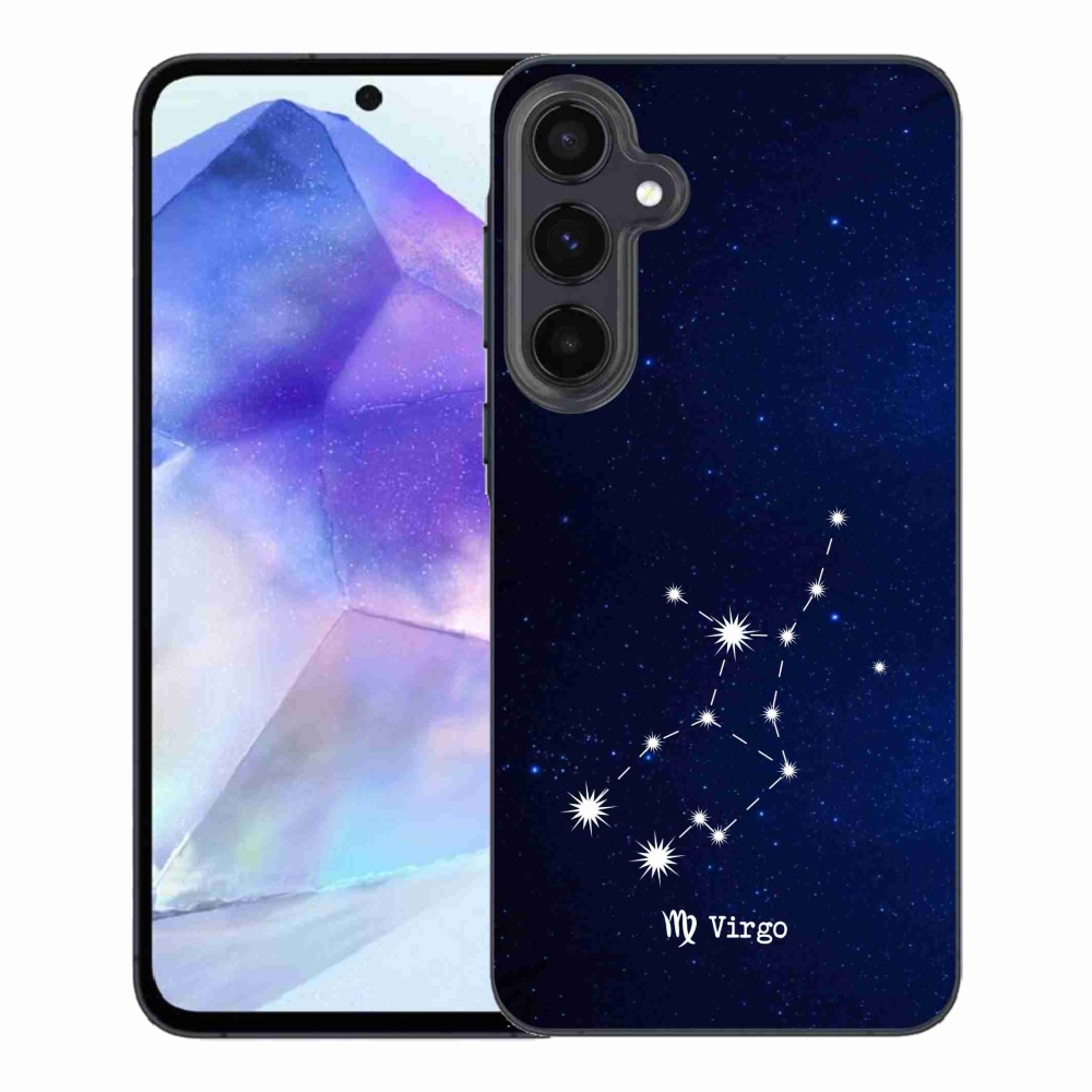 Gél borítás mmCase Samsung Galaxy A55 5G - csillagkép Szűz