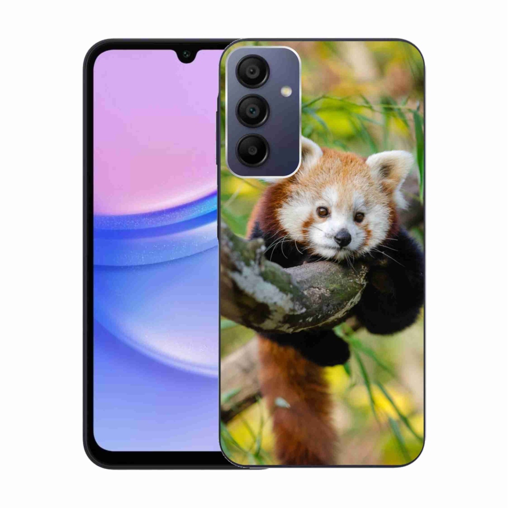 Zselés borítás mmCase Samsung Galaxy A15 4G/5G - pandavörös