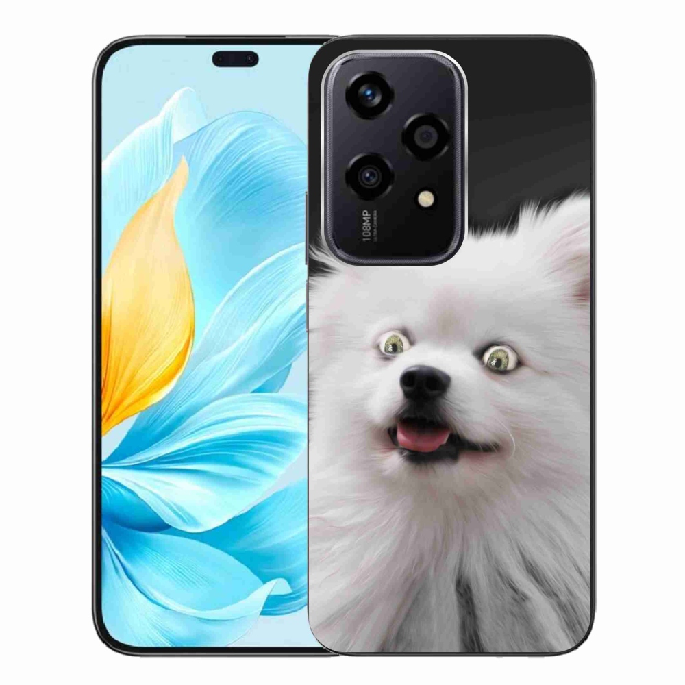 Zselés borítás mmCase a Honor 200 Lite 5G készülékhez - fehér hegyű