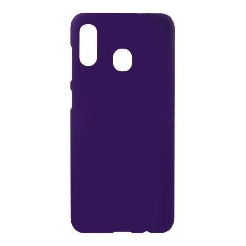 Gumi műanyag tok Samsung Galaxy A30 készülékhez - lila