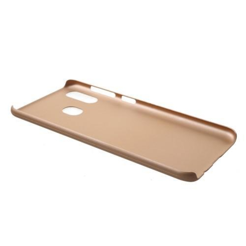 Gumiból készült műanyag tok mobilhoz Samsung Galaxy A30 - arany színű