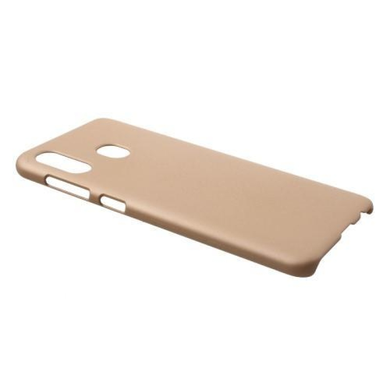 Gumiból készült műanyag tok mobilhoz Samsung Galaxy A30 - arany színű