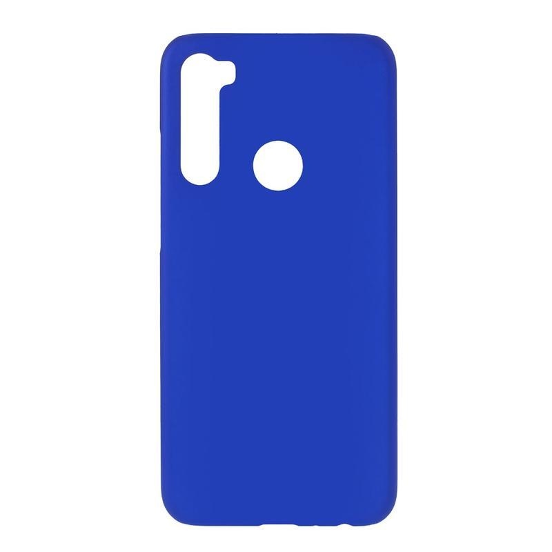 Gumi gumírozott műanyag borítás Xiaomi Redmi Note 8-hoz - sötétkék