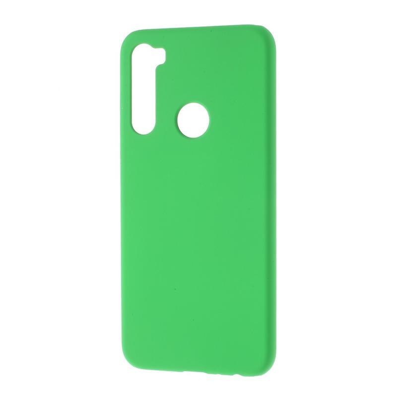 Gumi gumírozott műanyag borítás Xiaomi Redmi Note 8-hoz - zöld