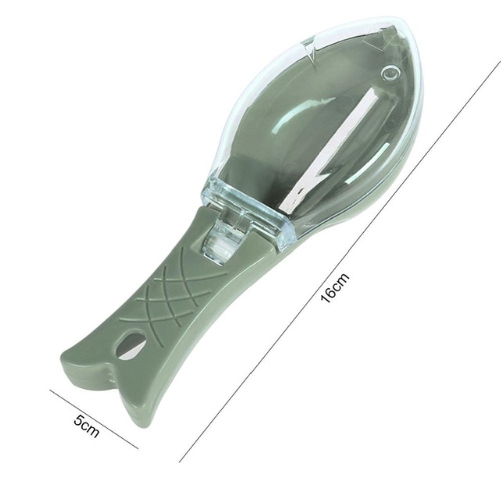 Kézi halpikkely eltávolító - zöld