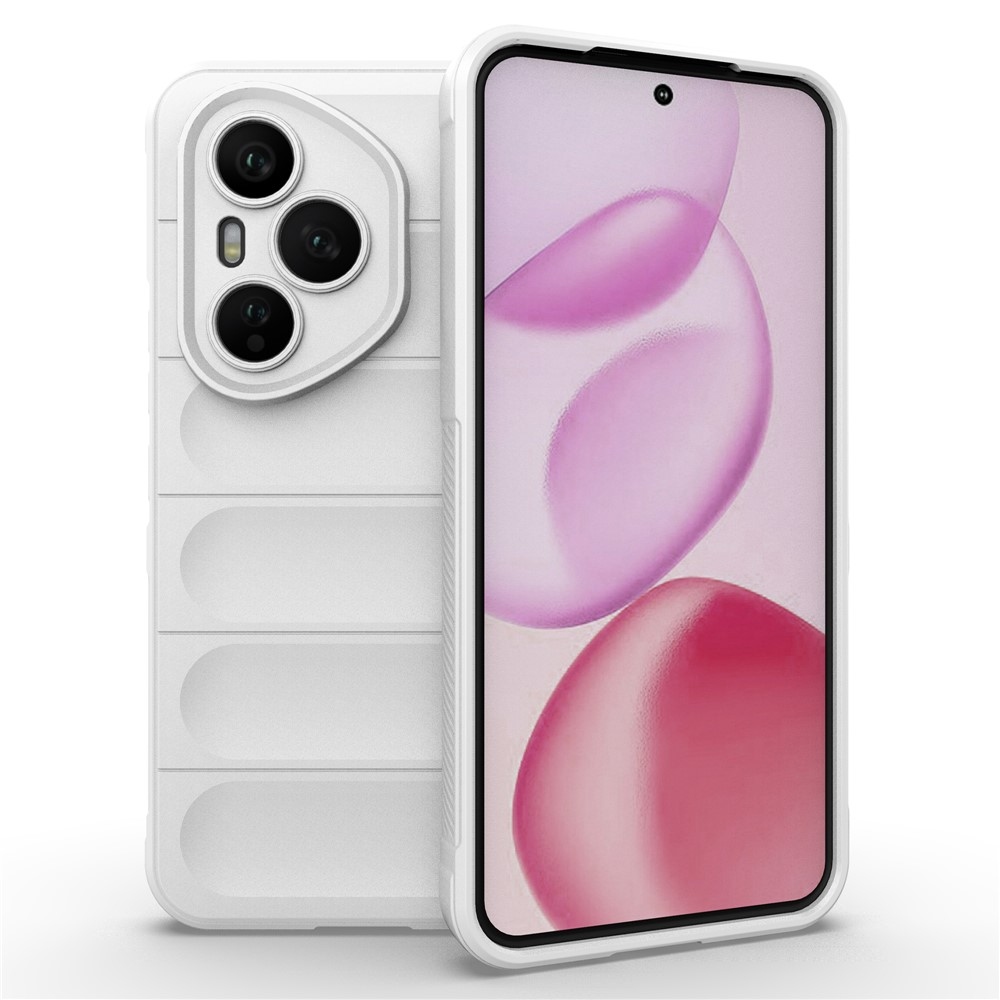 Rugg tartós zselés tok a Honor 400 Pro-hoz - fehér