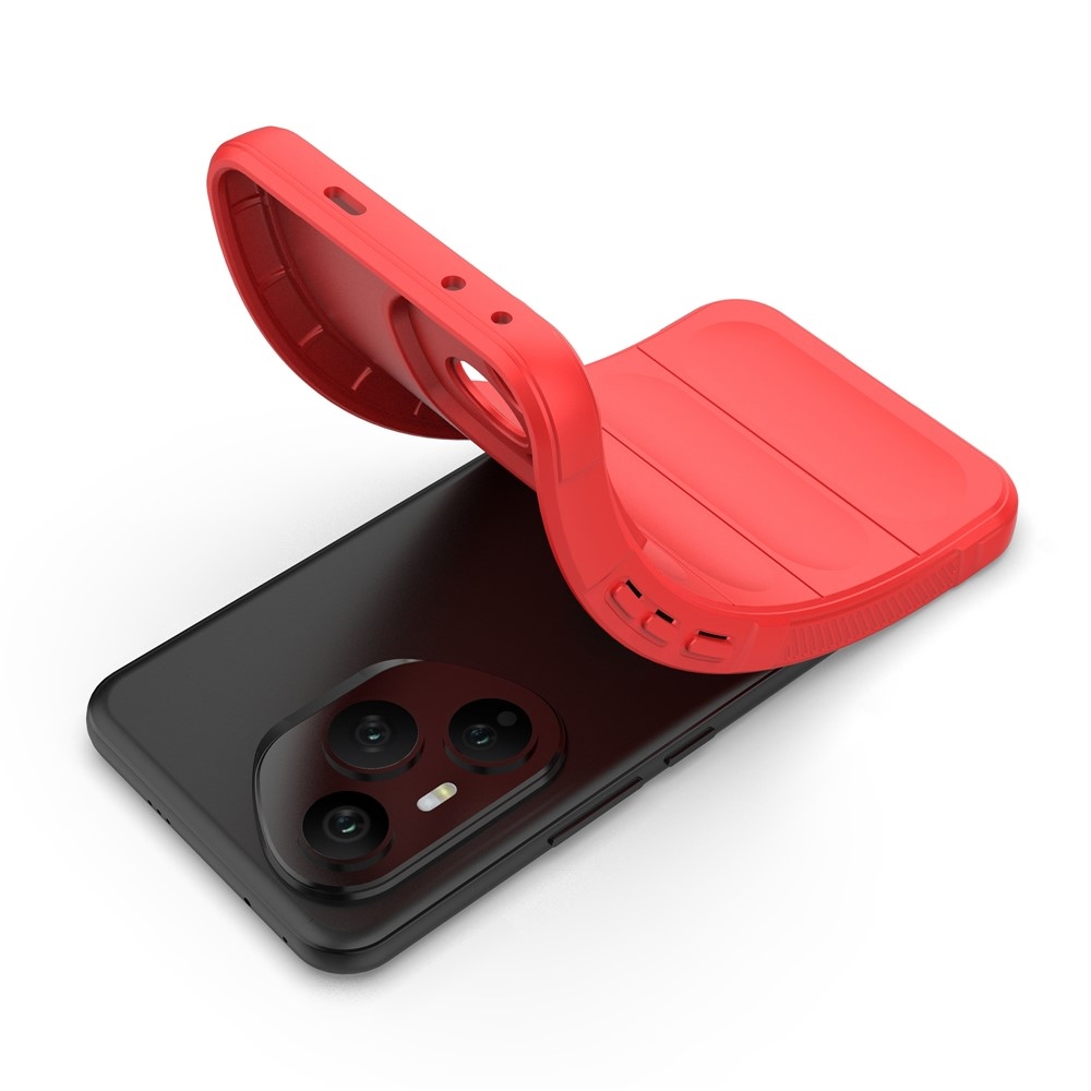 Rugg tartós zselés tok a Honor 400 Pro-hoz - piros