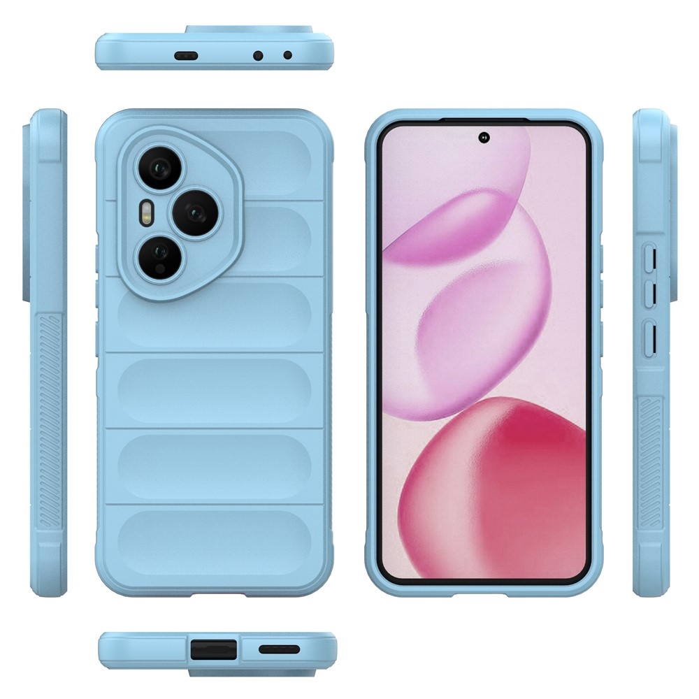 Rugg tartós zselés tok Honor 400 Pro-hoz - világoskék