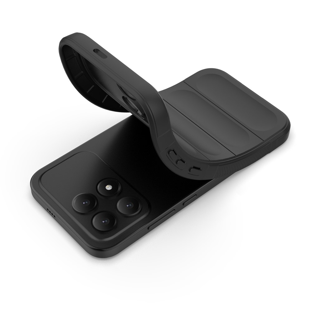 Rugg tartós gél tok a Xiaomi Poco F8 Pro 5G számára - fekete