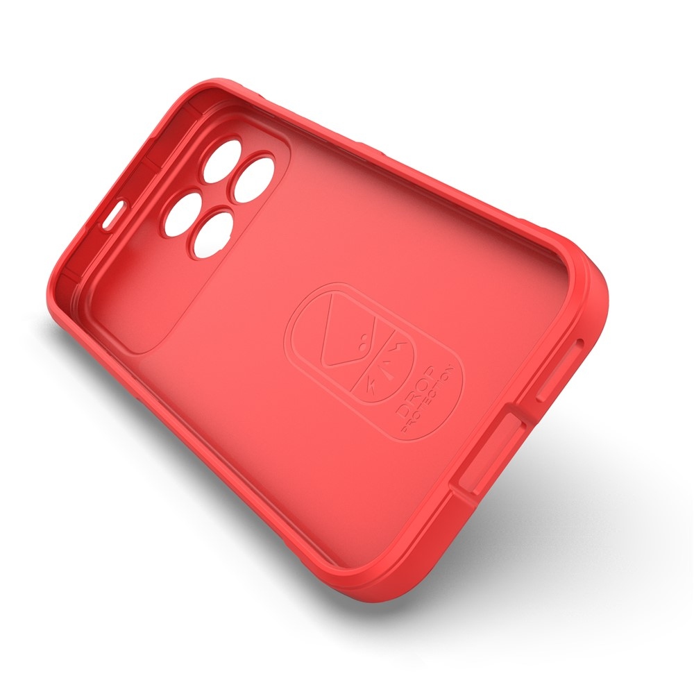 Rugg tartós gél tok a Xiaomi Poco F8 Pro 5G számára - piros