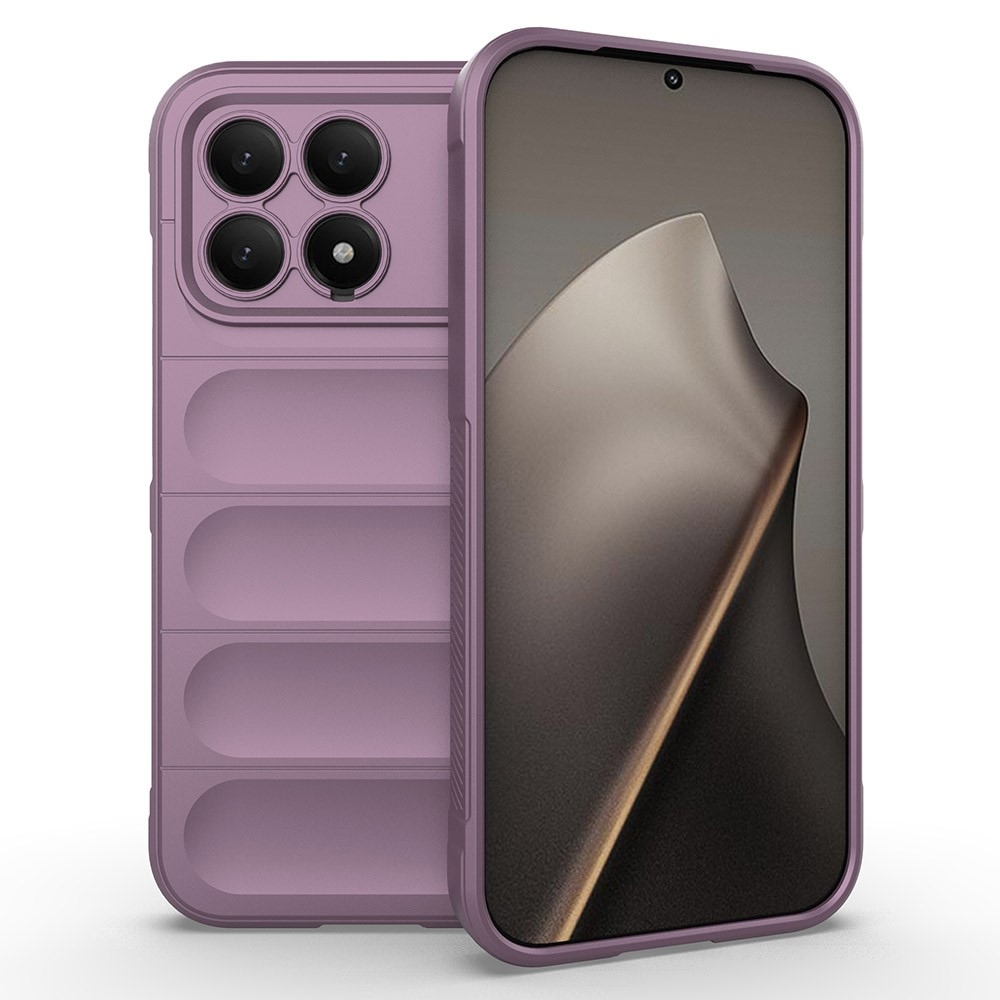 Rugg tartós zselés tok Xiaomi Poco F8 Pro 5G - világos lila