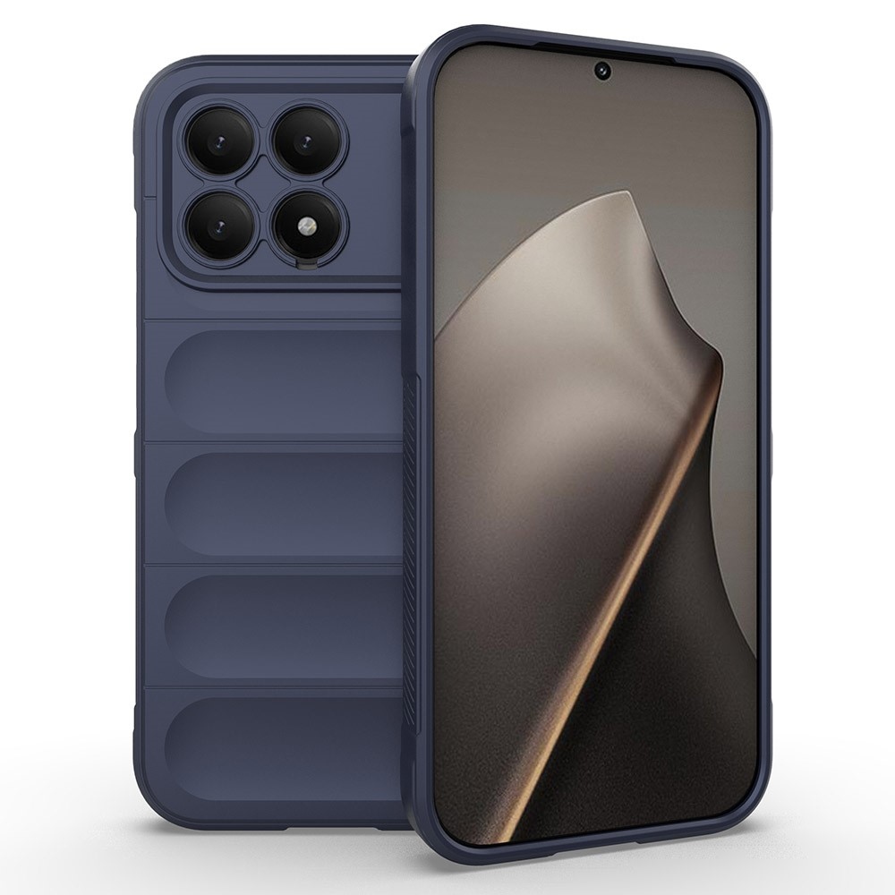 Rugg tartós zselés tok Xiaomi Poco F8 Pro 5G - sötétkék