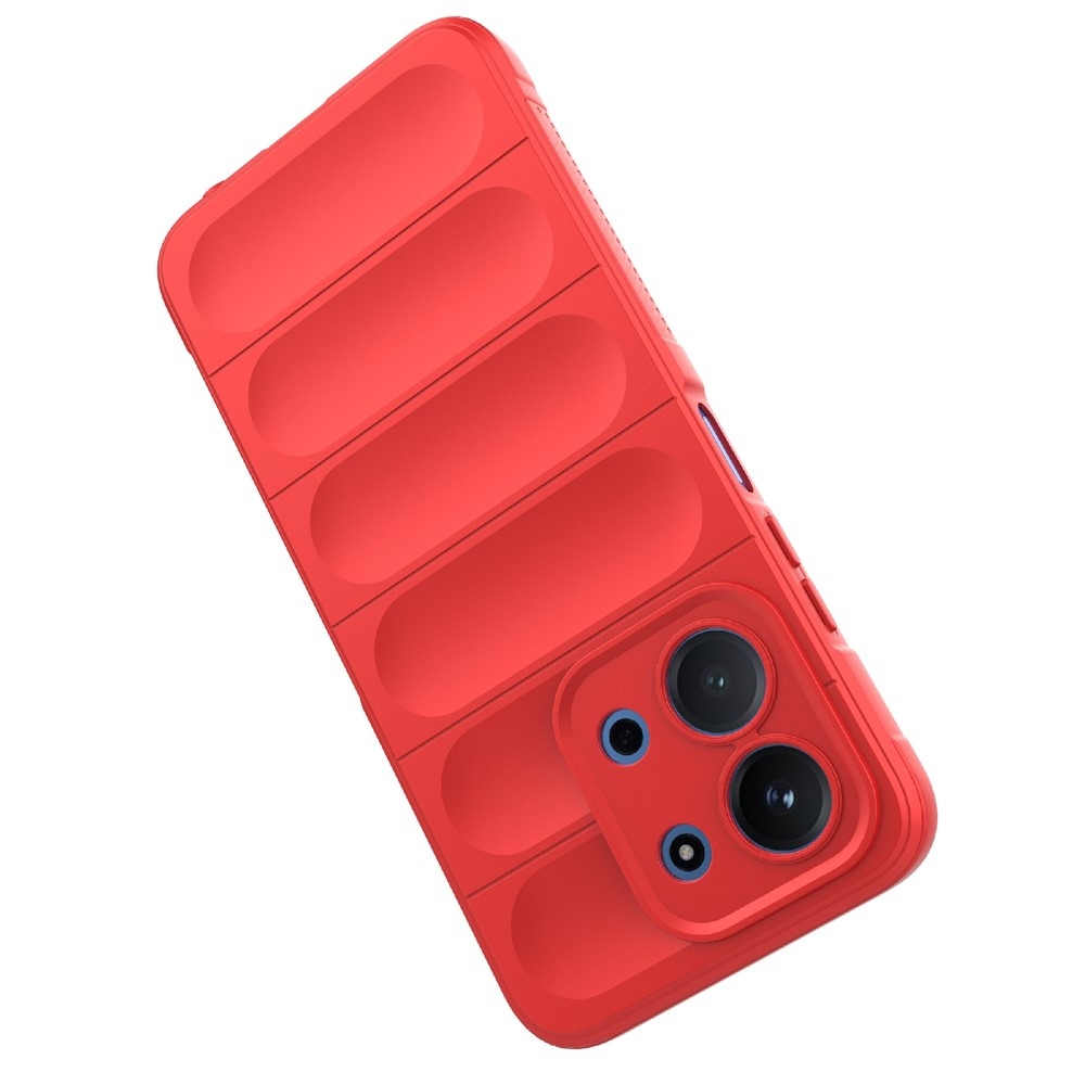 Rugg tartós zselés tok Xiaomi Redmi 15C 4G/5G (173mm)/Poco C85 (173mm) - piros