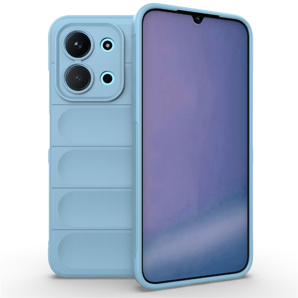 Rugg tartós zselés tok Xiaomi Redmi 15C 4G/5G (173mm)/Poco C85 (173mm) - világoskék színben