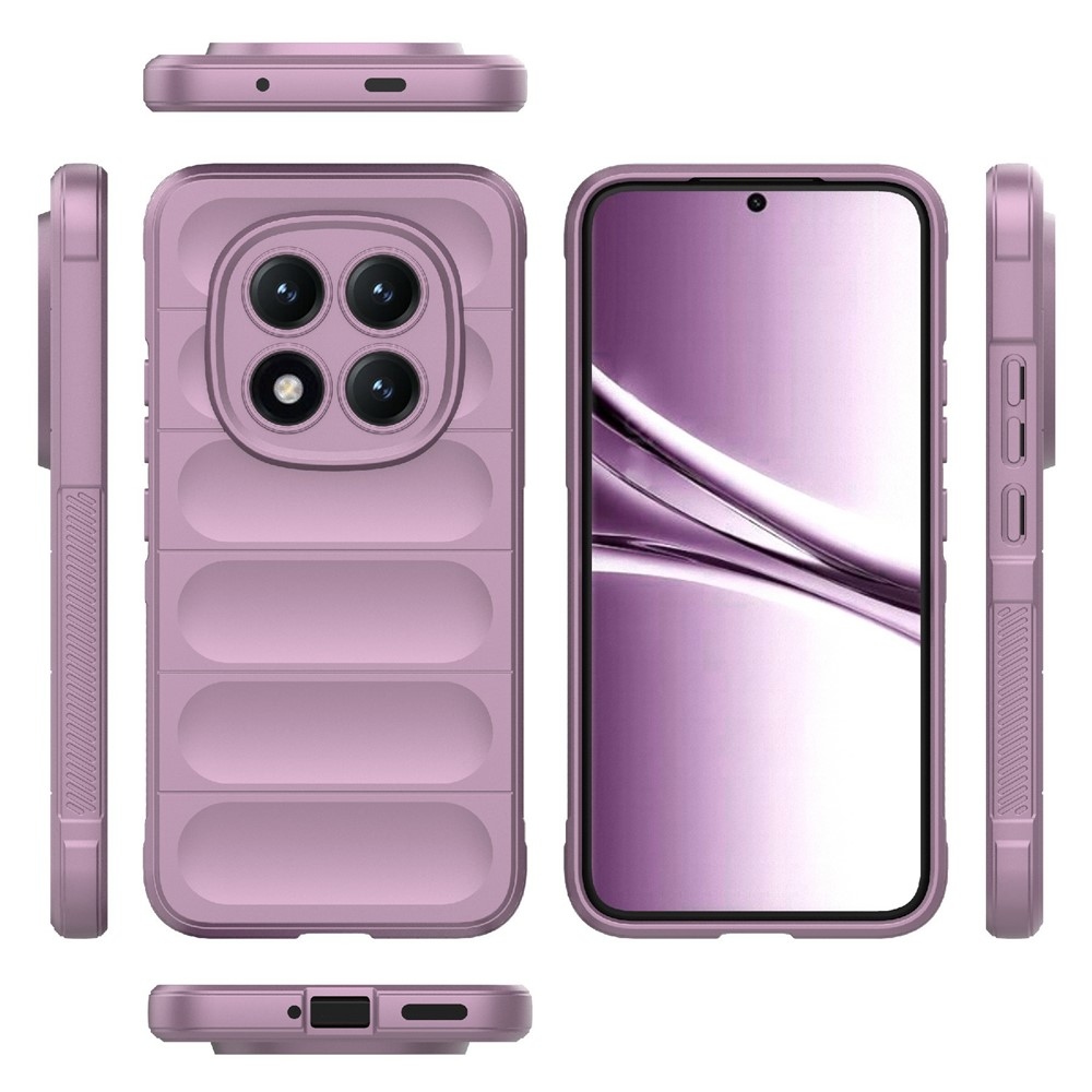 Rugg tartós zselés tok Xiaomi Redmi Note 15 Pro+ 5G - világos lila