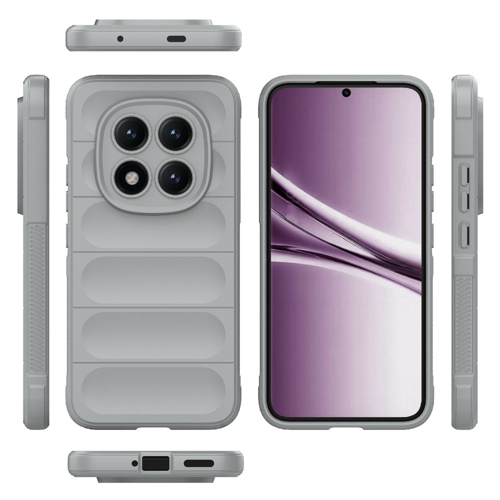 Rugg tartós zselés tok Xiaomi Redmi Note 15 Pro+ 5G - világosszürke