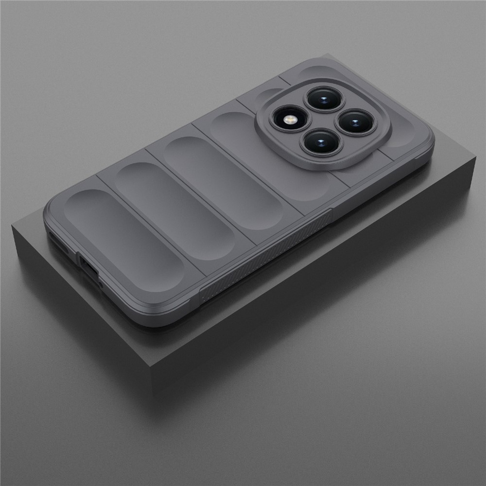 Rugg tartós zselés tok Xiaomi Redmi Note 15 Pro+ 5G - sötétszürke