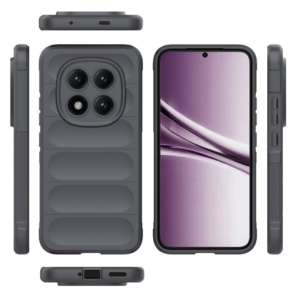 Rugg tartós zselés tok Xiaomi Redmi Note 15 Pro+ 5G - sötétszürke