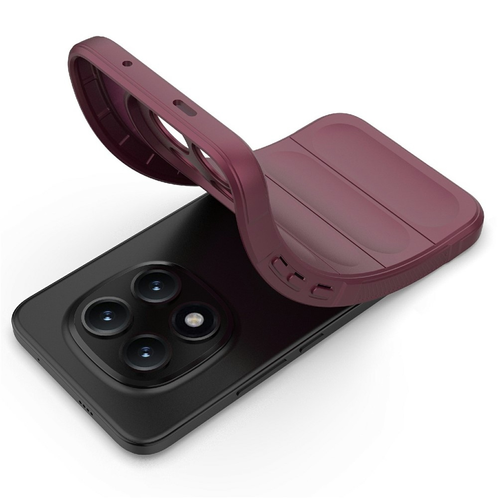 Rugg tartós zselés tok Xiaomi Redmi Note 15 Pro+ 5G - bordó színben