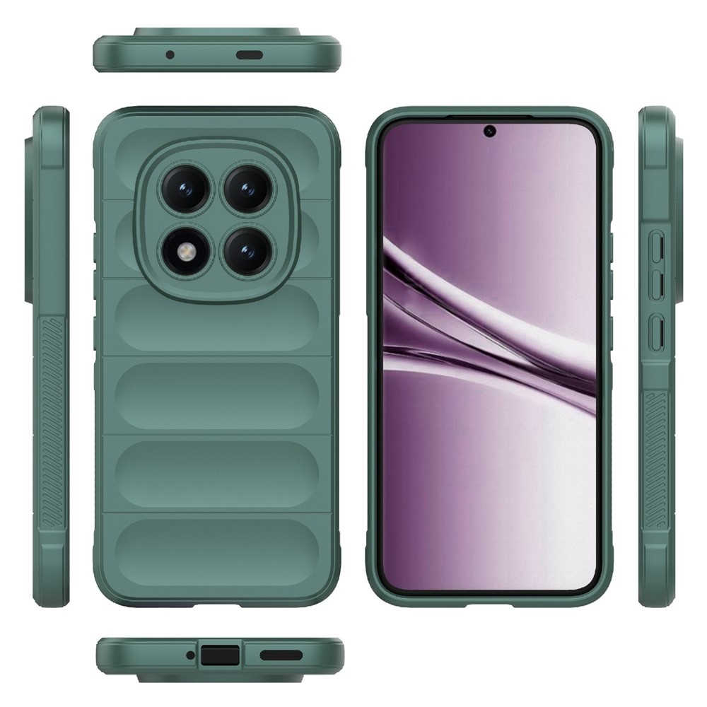 Rugg tartós zselés tok Xiaomi Redmi Note 15 Pro+ 5G - zöld