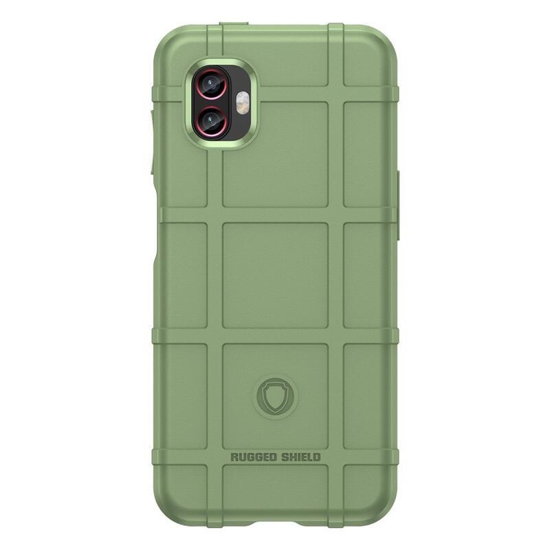 Robusztus, tartós zselés tok Samsung Galaxy Xcover 6 Pro készülékhez - zöld