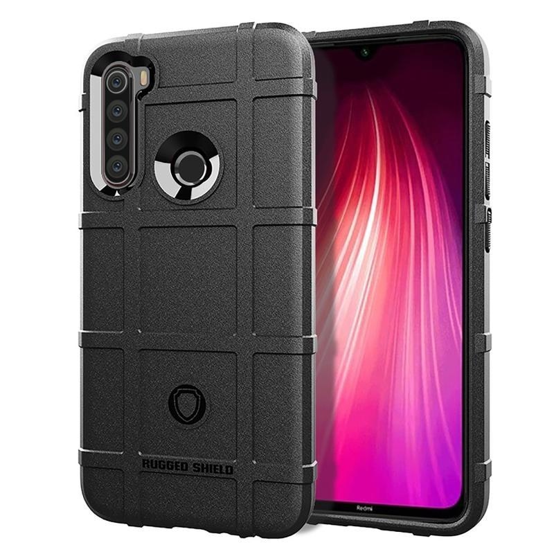 Robusztus, tartós zselés tok Xiaomi Redmi Note 8T-hez - fekete