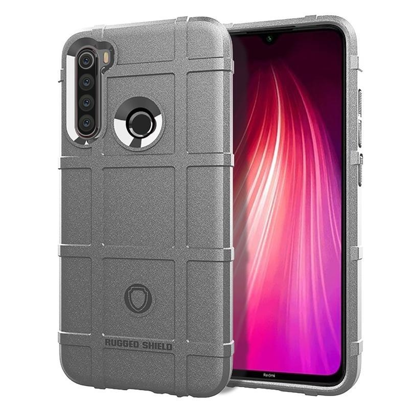 Robusztus, tartós zselés tok Xiaomi Redmi Note 8T-hez - szürke