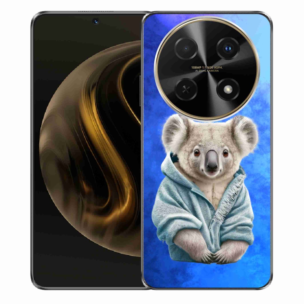 Gél borítás mmCase a Huawei Nova 12i készülékhez - koala pulóverben