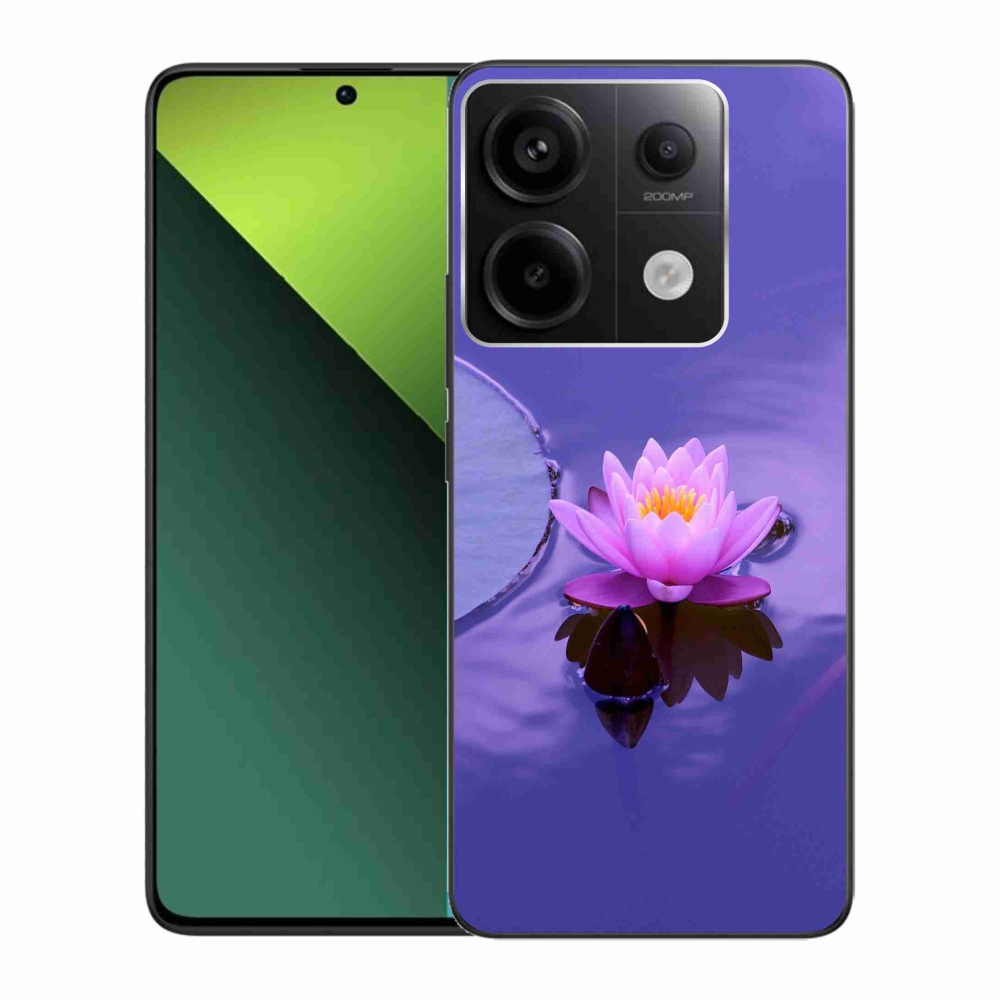 Gél tok mmCase a Xiaomi Redmi Note 13 Pro 5G/Poco X6 5G számára - virág a felületen
