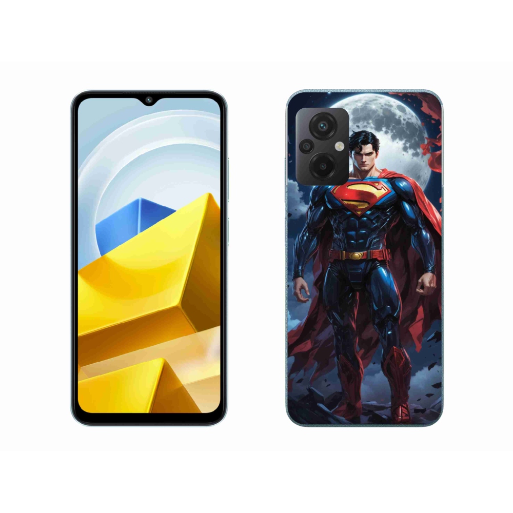 Gél borítás mmCase a Xiaomi Poco M5 4G-hez - superman