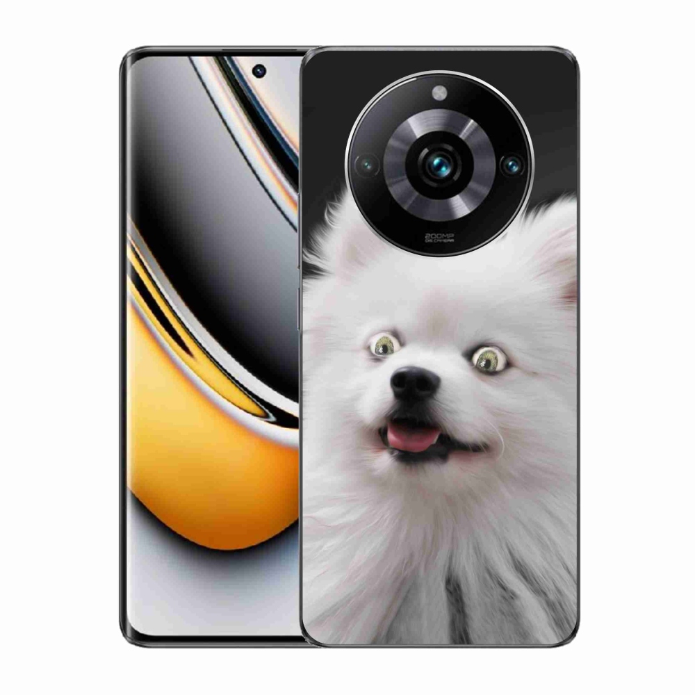 Zselés borítás mmCase a Realme 11 Pro/11 Pro+ készülékhez - fehér tipp