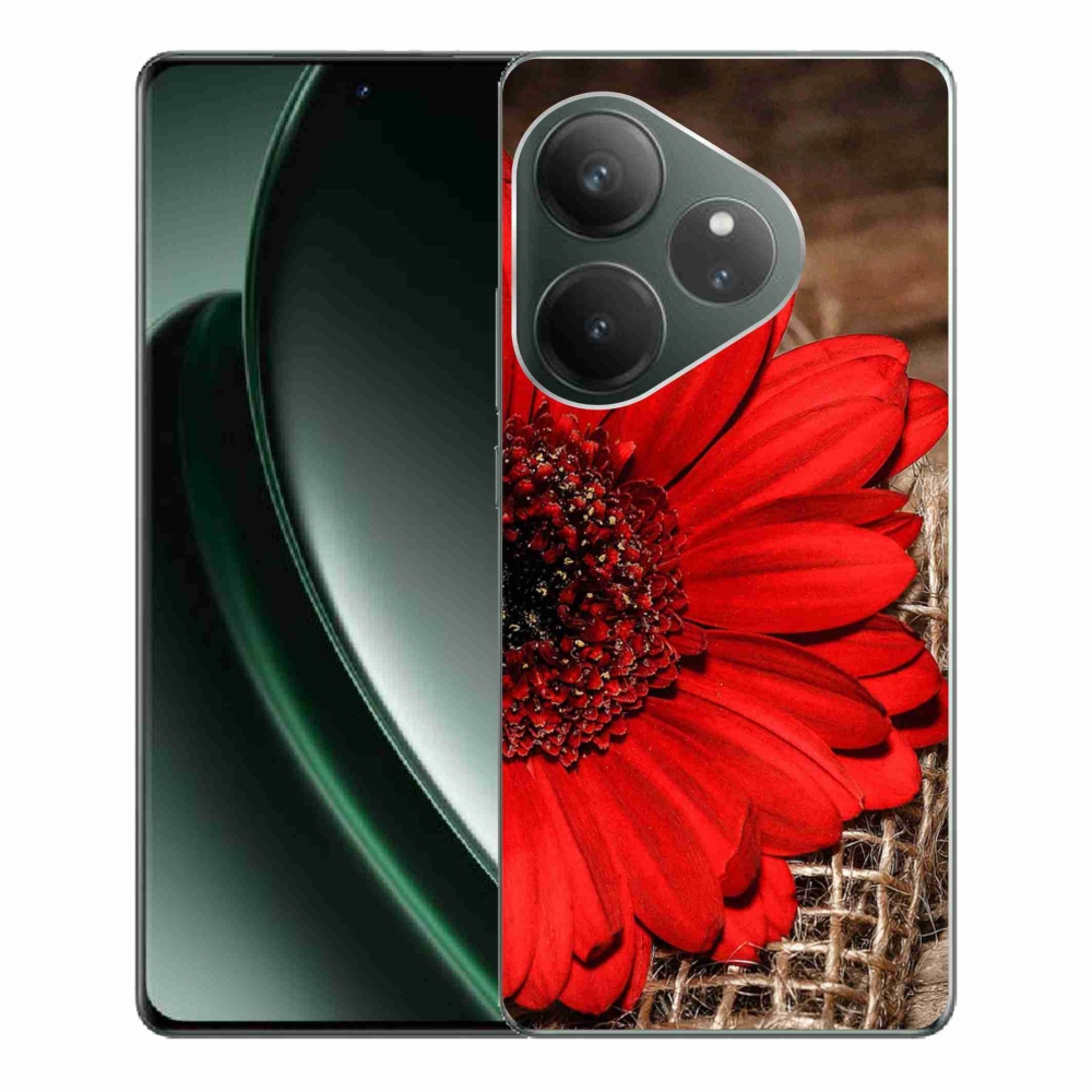 Gél borítás mmCase a Realme GT 6 5G/GT 6T 5G készülékhez - gerbera