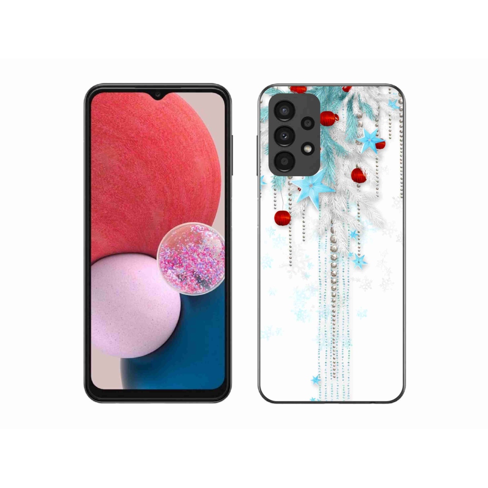 Gél borítás mmCase Samsung Galaxy A13 4G - karácsonyi dekorációval