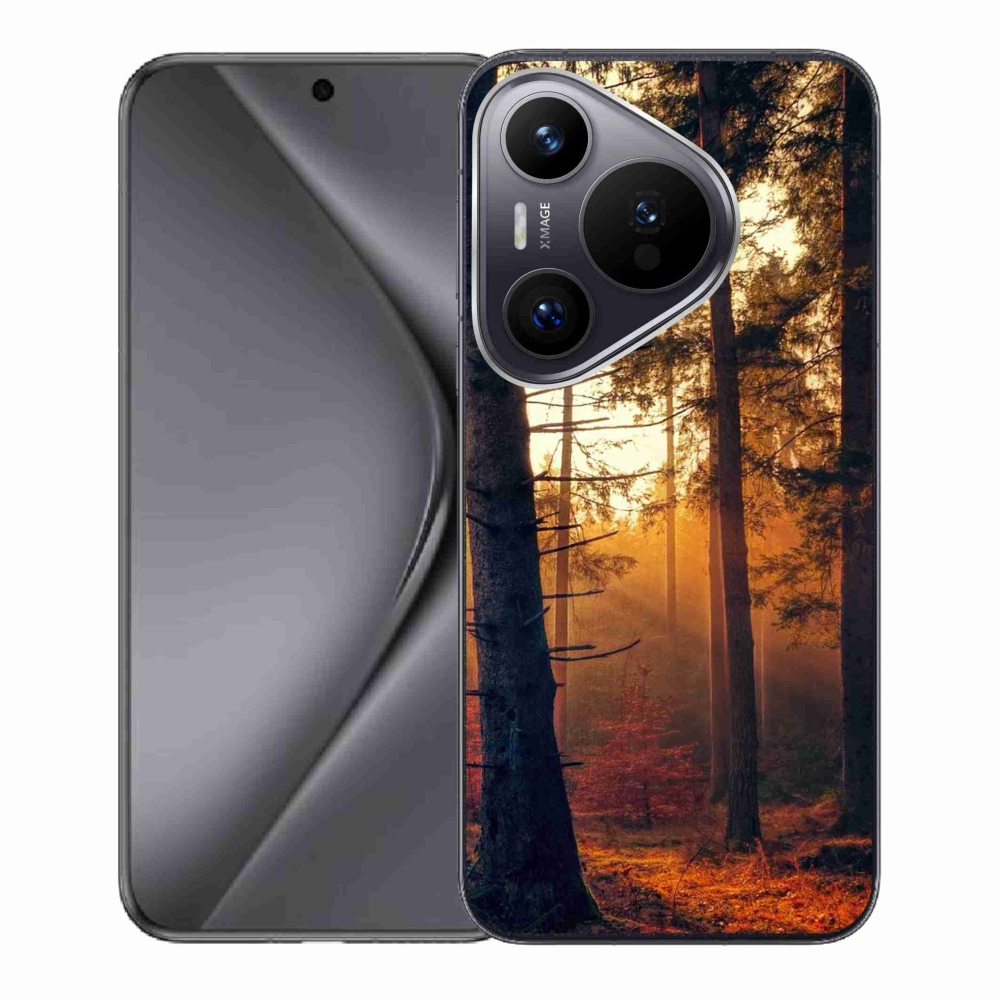 Gél tok mmCase a Huawei Pura 70 készülékhez - erdő