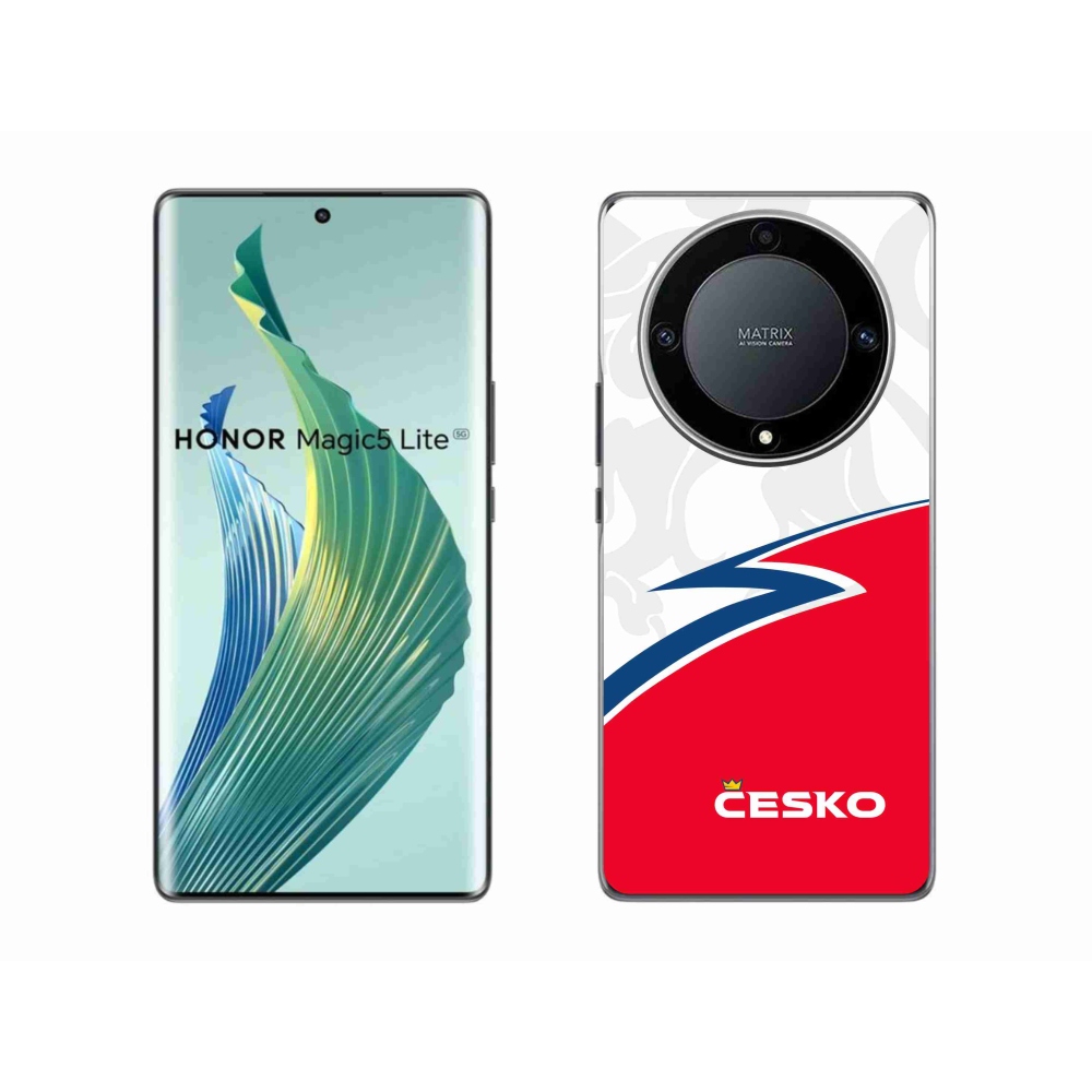 Zselés borítás mmCase a Honor Magic 5 Lite 5G készülékhez - Csehország 1