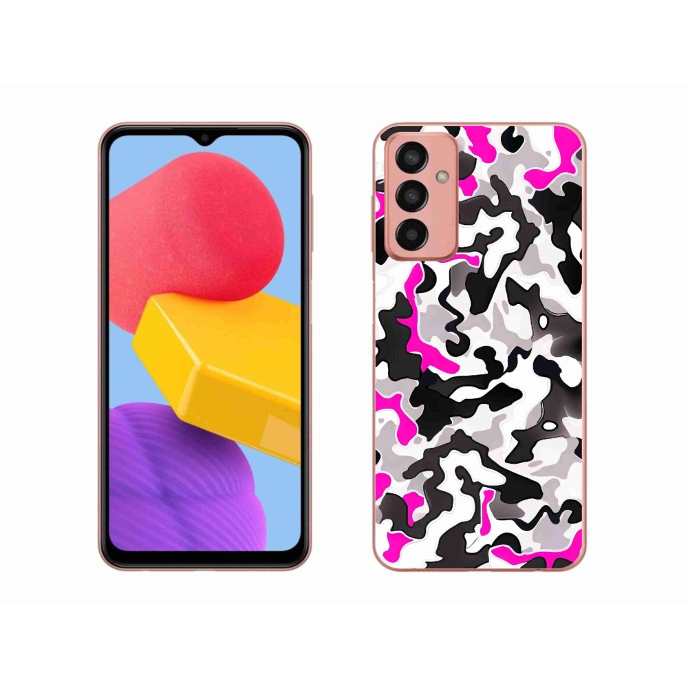 Zselés borítás mmCase Samsung Galaxy M13 készülékhez - terepszínű minta 5
