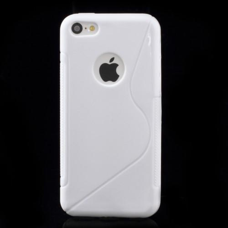 S-line zselés tok iPhone 5C készülékhez - fehér