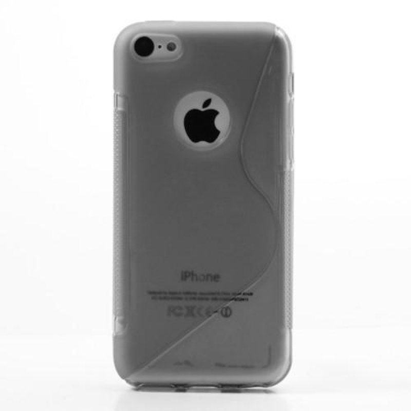 S-line zselés tok iPhone 5C készülékhez - szürke