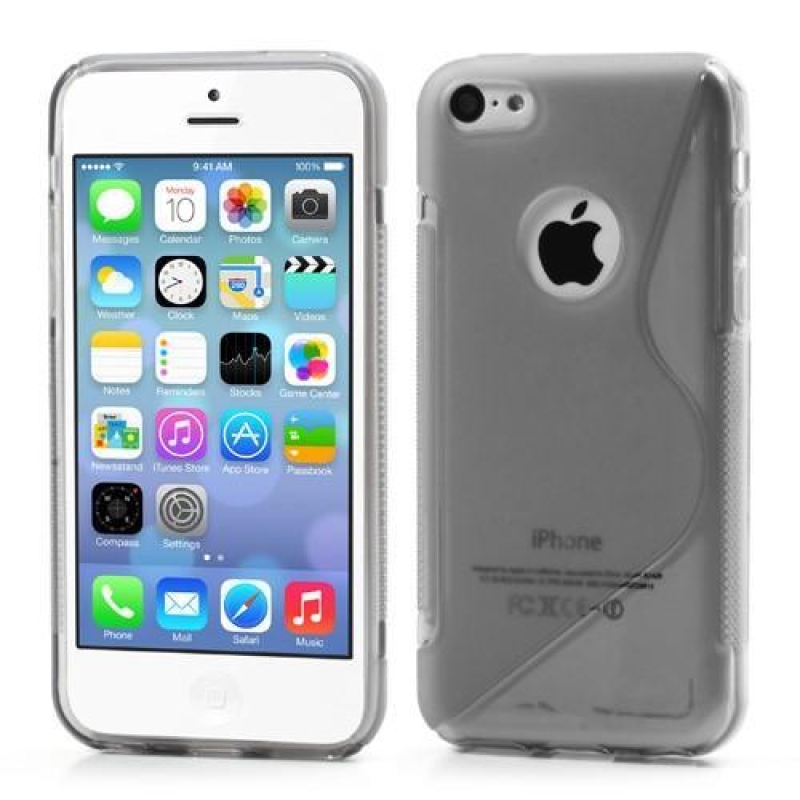 S-line zselés tok iPhone 5C készülékhez - szürke