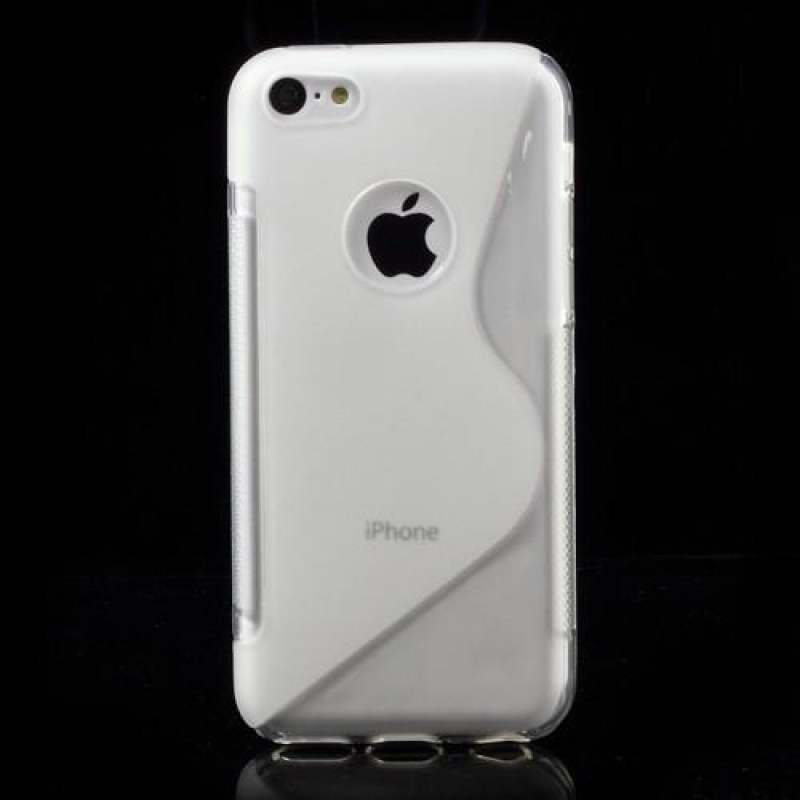 S-line zselés tok iPhone 5C készülékhez - átlátszó