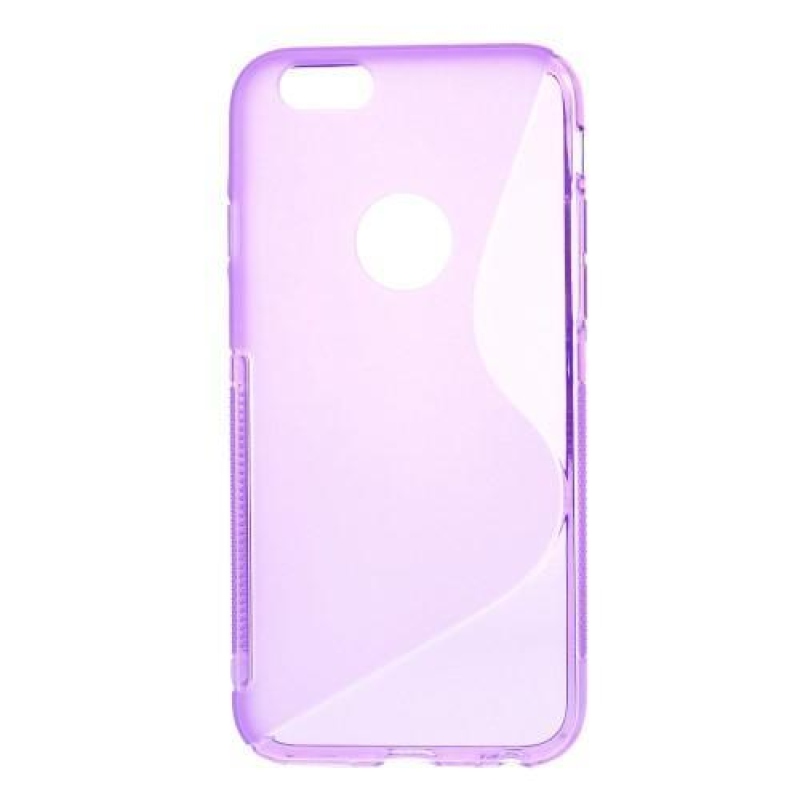 S-line zselés tok iPhone 6 és iPhone 6s készülékhez - lila