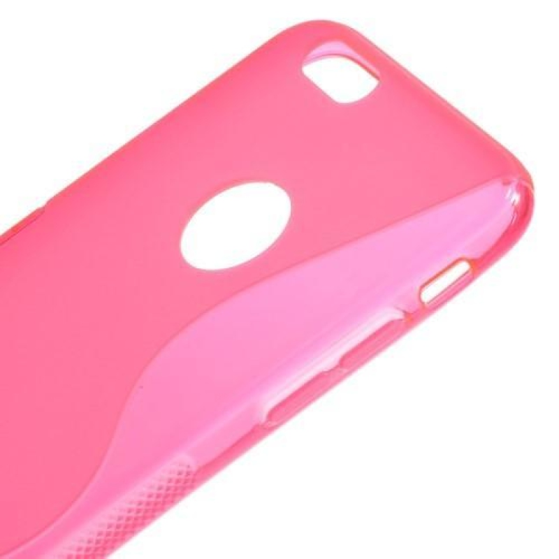 S-line zselés tok iPhone 6 és iPhone 6s készülékhez - rózsaszínű