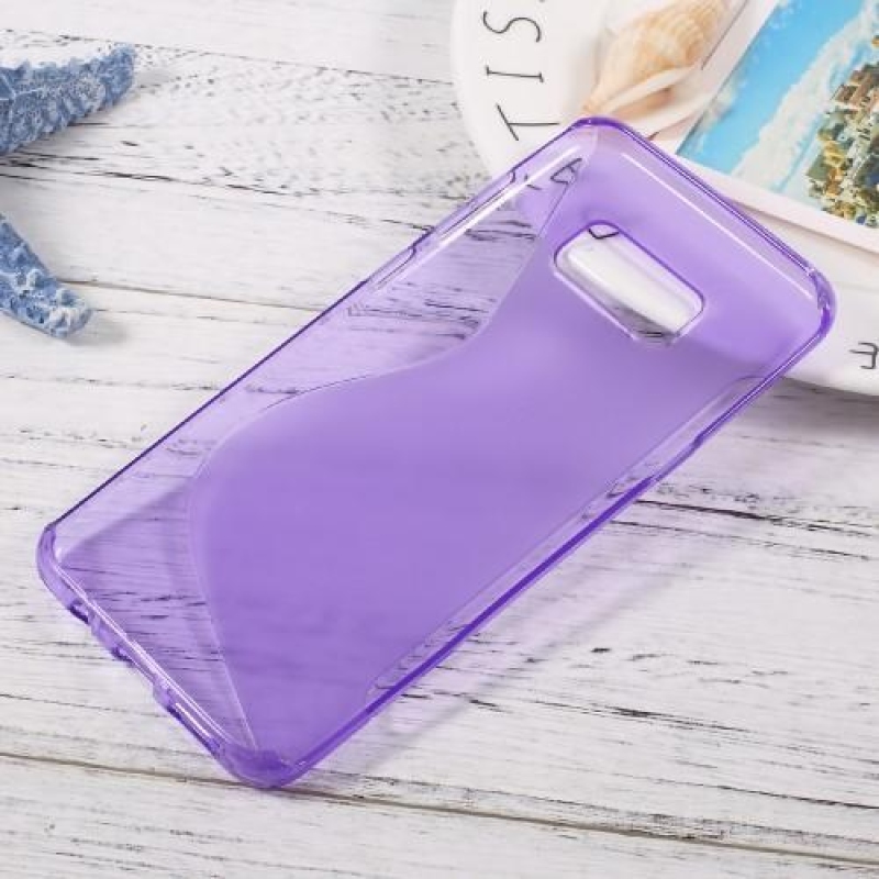 S-line zselés tok Samsung Galaxy S8 Plus készülékhez - lila