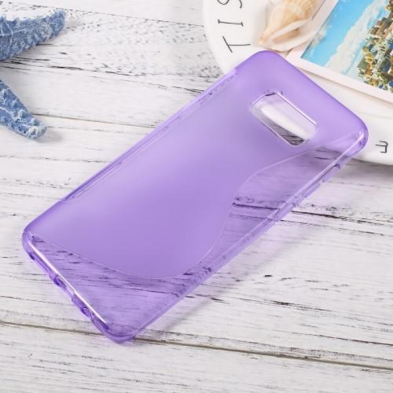 S-line zselés tok Samsung Galaxy S8 Plus készülékhez - lila