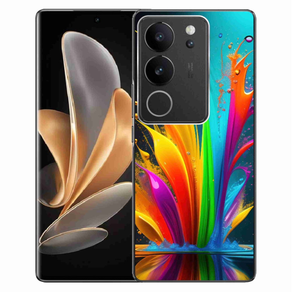 Zselés borítás mmCase a Vivo V29 5G készülékhez - absztrakt motívum 1