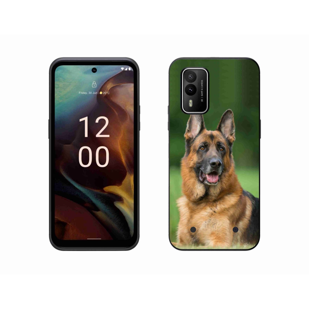 Zselés borítás mmCase a Nokia XR21 készülékhez - Német juhászkutya