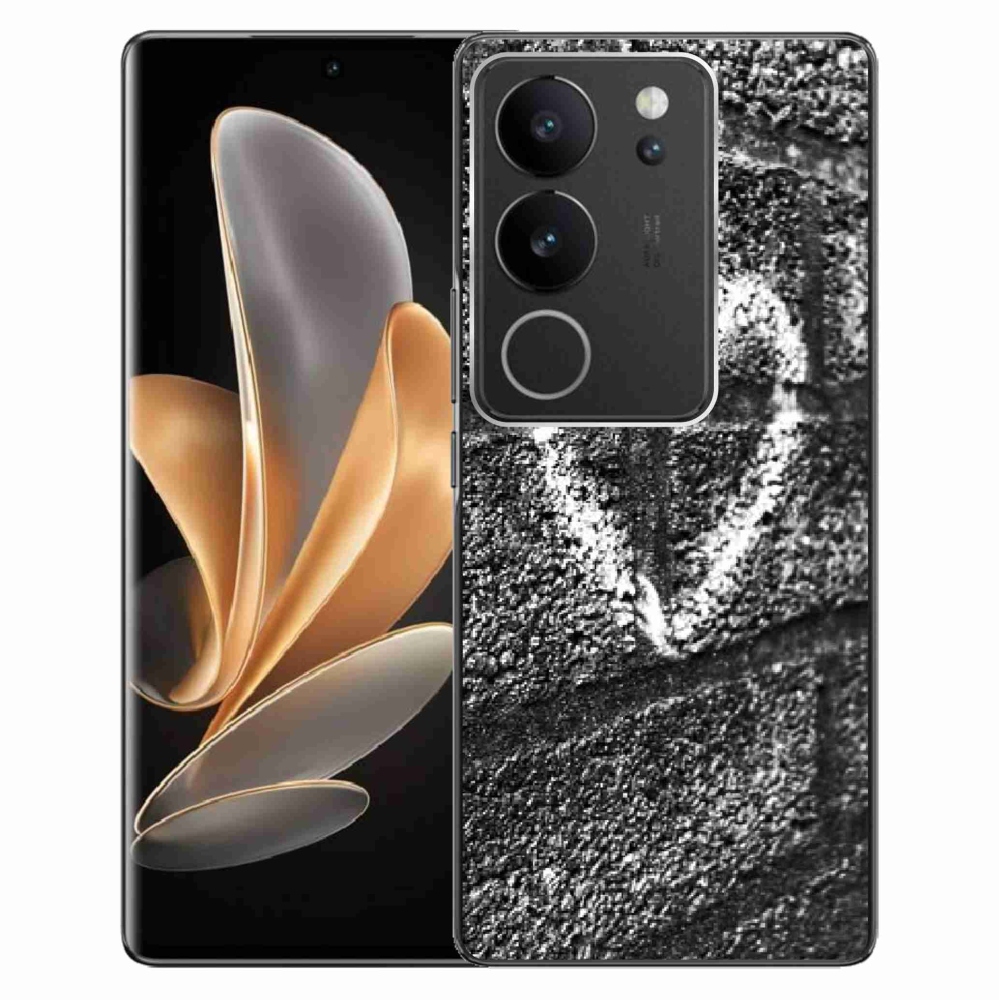 Gélburkolat mmCase a Vivo V29 5G-n - szív a falon